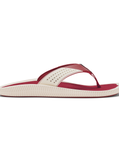 Ulele  -  Off White / Deep Red