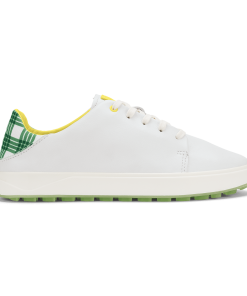 Wailea - Bright White / Medium Green