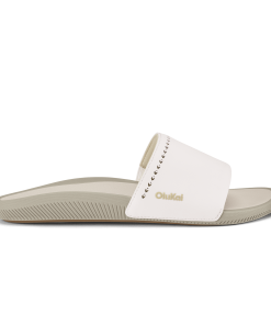 Ulele Slide  -  Bright White / Tapa