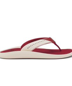 Ulele  -  Off White / Deep Red